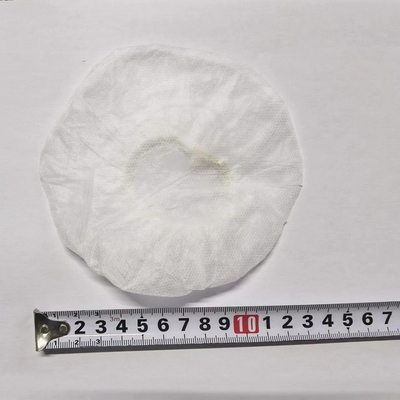 100 প্যাক ওয়াটারপ্রুফ হোয়াইট ডিসপোজেবল ডটড সোল অ্যান্টি-স্লিপ জুতা কভার অ্যান্টি-স্কিড নীচে