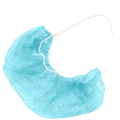 ডিস্পোজেবল বিয়ার্ড কভার পিপি নন-ওভেন ৪৫x২০সেমি ১০০ পিস প্যাক