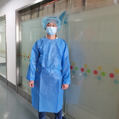 SMS/PP/PE/Microporous Disposable Isolation Gown M L XL XXL